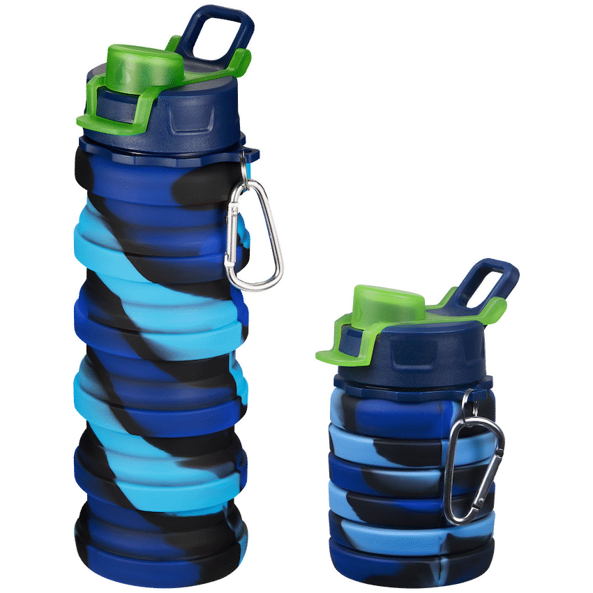 Quest Hydro-Pop Bottle 500ml - Multi Blue