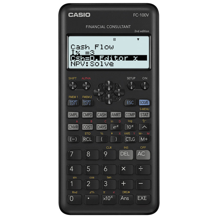 Casio FC 100V Financial Calculator