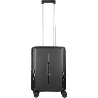 Travelwize Clipper PP 55cm 4-Wheel Spinner Luggage Black