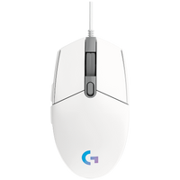 Logitech(R) G102 Lightsync Gaming Mouse - White