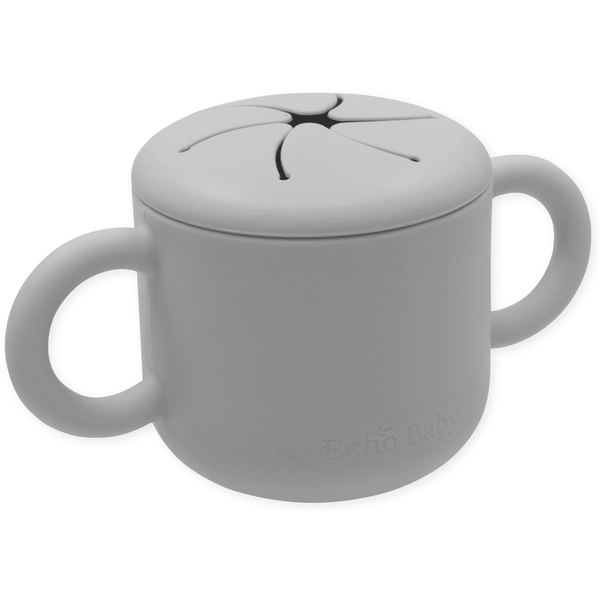 Echo Baby Silicone Snack Cup - Stone