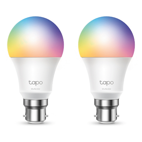 TP-Link Tapo L530B (2-Pack) Smart Wi-Fi Light Bulb - Multicolour