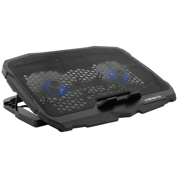 Volkano Glacier Series Upright Notebook Cooling Stand with Dual Fans