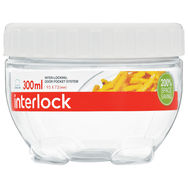 LocknLock Interlock container 300ml wt ( Order in Qty of 8)