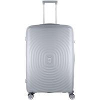 Travelwize Ripple PP 4-Wheel Spinner 75cm Luggage - Platinum