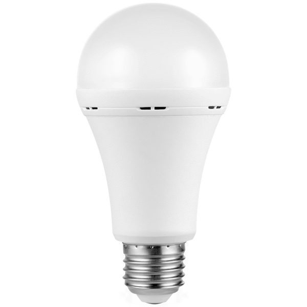 Switched 9w A60 Rechargeable LED Light Bulb - E27 - Warm White