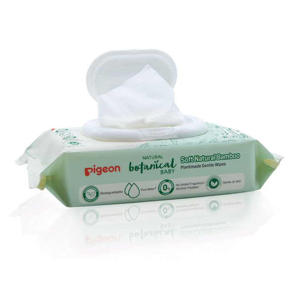 Pigeon - NATURAL BOTANICAL PLANT MADE WIPES 70'S