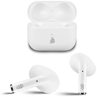 Pro Bass Pulse Buds True Wireless Earphones with Charging Case - White