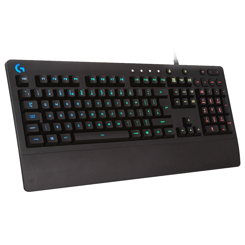 Logitech(R) G213 Prodigy Gaming Keyboard - Dome Switches