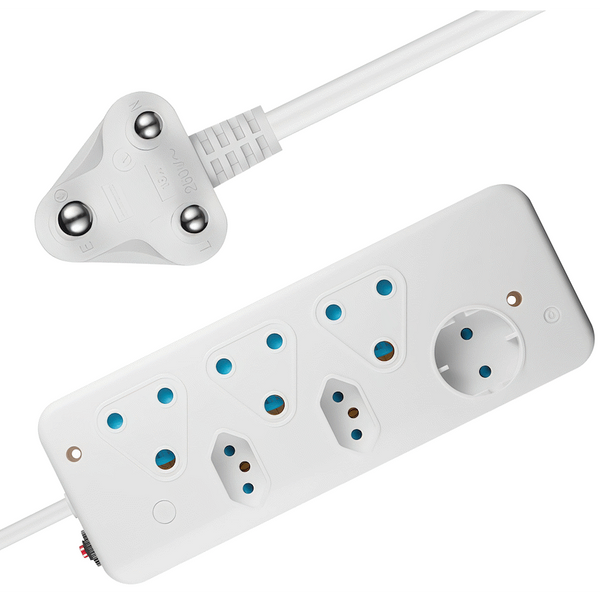 SWITCHED 6 Way Basic Multiplug
