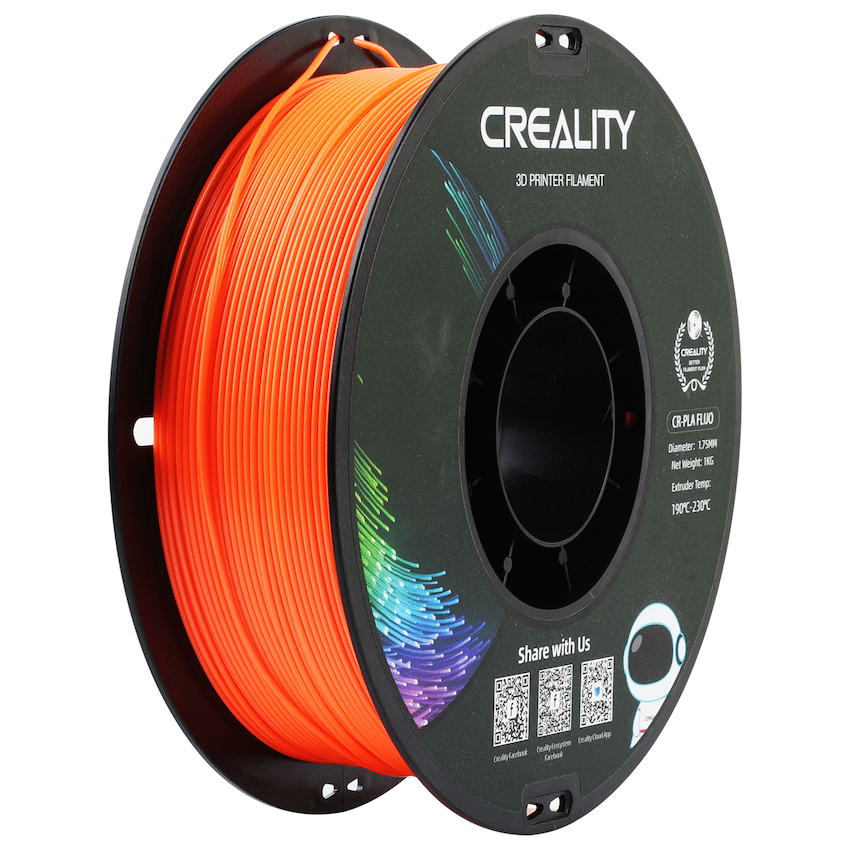 Creality PLA Filament - Fluorescent Orange 1kg