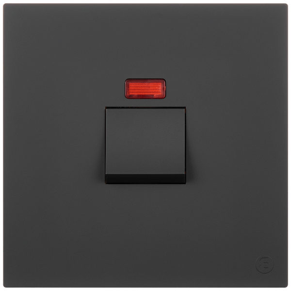 Ellies 50A 2 Pole Isolator Switch with P/Light 4x4 (100mmx100mm) -BK