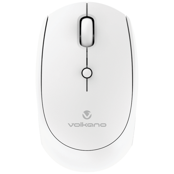 Volkano Talc Wireless Mouse - White