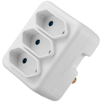 Ellies 3-Way Euro Adaptor