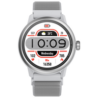 Volkano Tide Series Waterproof Smart Watch - Silver