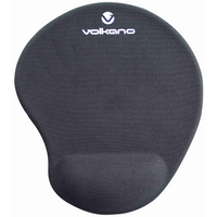 Volkano Comfort Series Gel Wristguard Mousepad - Black