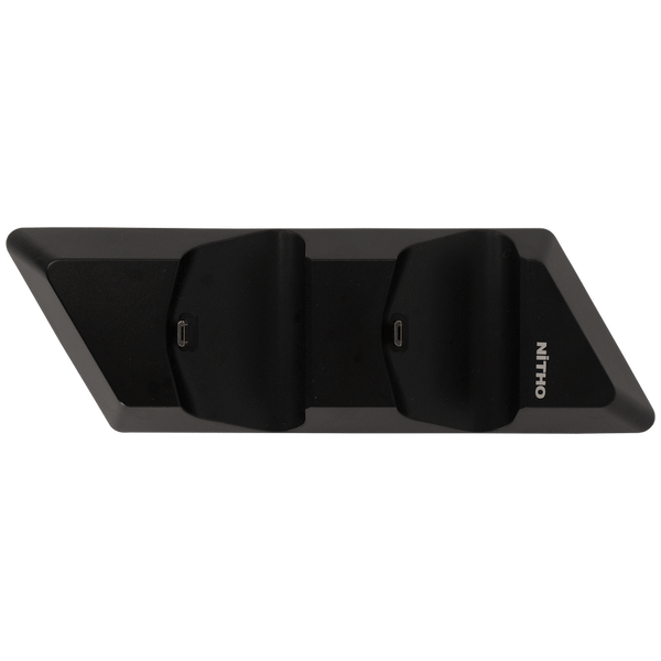 Nitho PS4 Smart Charging Station - For 2 PS4 Controllers - Charging Cable 1m