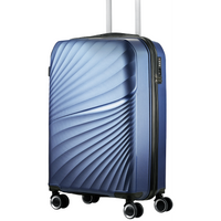 Travelwize Quartz PP 66cm 4-Wheels Spinner Luggage - Navy