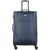Travelwize Aurora 75cm 4-Wheel Spinner Trolley Case - Navy Melange
