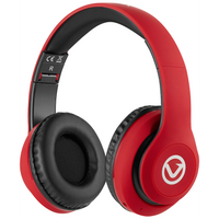 Volkano Impulse Series Bluetooth Headphones - Red