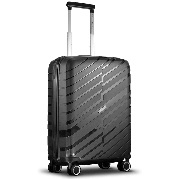 Travelwize Java PP 4-Wheel Spinner 65cm Luggage - Black