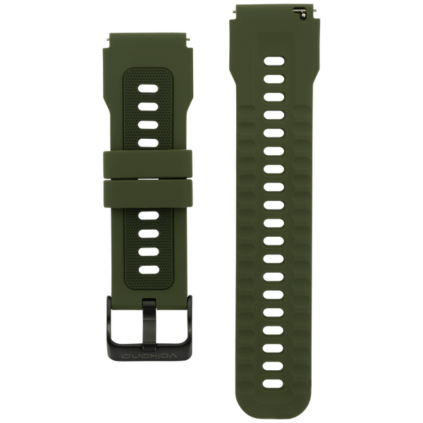 Universal Silicone 22mm Watch Strap - Green