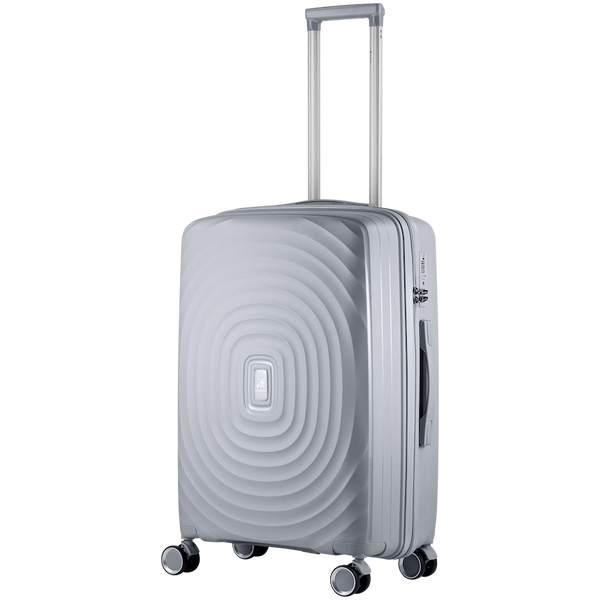 Travelwize Ripple PP 4-Wheel Spinner 65cm Luggage - Platinum