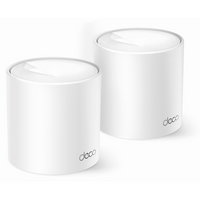 TP-Link Deco X10 (2-Pack) AX1500 Whole Home Mesh Wi-Fi 6 System (Tri-Band)