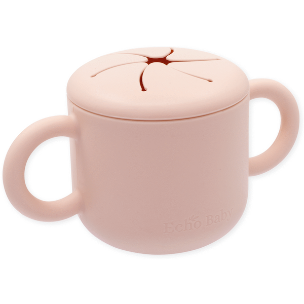 Echo Baby Silicone Snack Cup - Rose