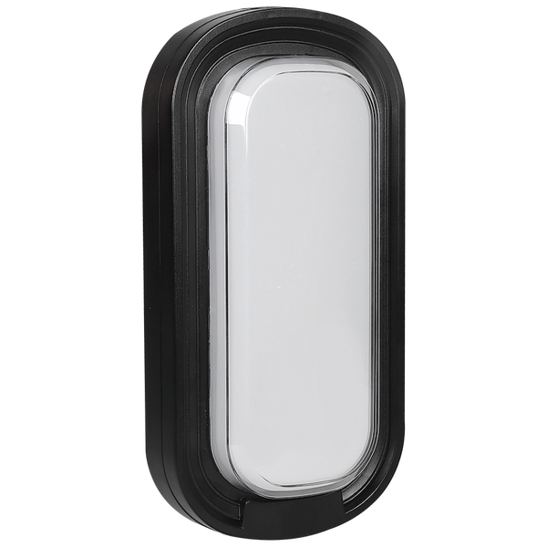 Ellies Ellipse Series AC 24W Capsule LED Bulkhead - PC - BK