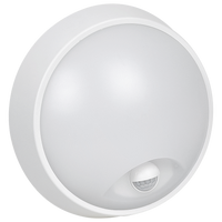 Ellies Spectra Series - AC 15W  Round LED Bulkhead with 3CCT and Sensor -WT