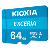 Kioxia 64gb Micro SDHC - UHS-1 Read 100MB/s CL10