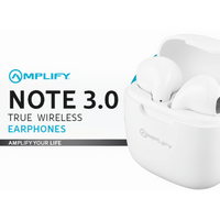 Amplify Note 3.0 Series TWS Earphones - White