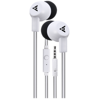 Anthem Earphone with Mic White Black