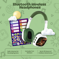 Volkano Wonder Bluetooth Wireless Headphones - Green