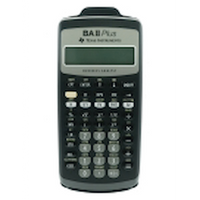 Texas Instruments BA ii Plus Financial Calculator
