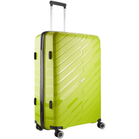 Travelwize Java PP 4-Wheel Spinner 75cm Luggage - Lime