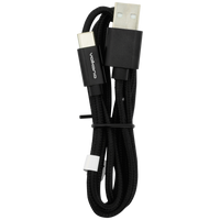 Volkano On-The-Go USB to Type-C 18w Braided 1m Cable - Black
