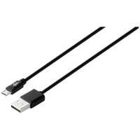 Pro Bass Power Series Boxed Round Micro USB Cable - Black