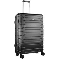 Travelwize Cabana ABS 4-Wheel Spinner 75cm Luggage - Black