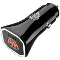 Pro Bass Dual USB + Type-C Car Charger 48w
