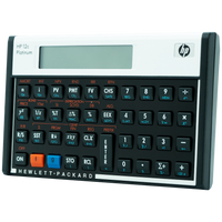 HP 12C Platinum Financial Calculator (Algebraic or RPN)