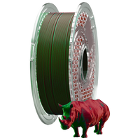 SA Filament Dual Silk PLA Filament 750g - Crimson Emerald