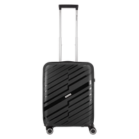 Travelwize Java PP 4-Wheel Spinner 65cm Luggage - Black