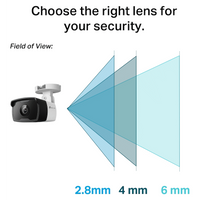 TP-Link Vigi C330I 3MP 2.8mm Outdoor Bullet Network Camera