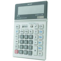 Sharp El2128V Semi-Desk Calculator