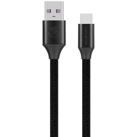 Volkano Weave Series Braided Type-C Cable 3m 30w - Black