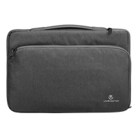 Volkano Deluxe 15.6" Laptop Sleeve - Charcoal