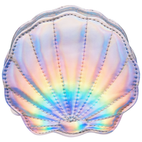 Quest Shell Coin Purse - Silver