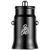 Pro Bass on the Go Dual USB + Type-C 12w Car Charger